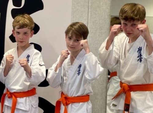 Karate: neue Gürtelfarben für die ETG Karategruppe